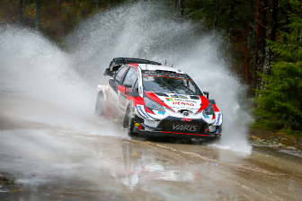 GAZOO Racing celebrates victory at Rally Sweden