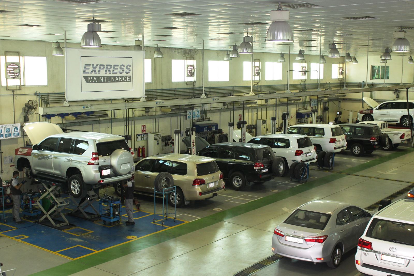 Inside Corolla XSE