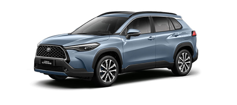 Corolla Cross Celestite Gray Metallic