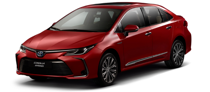 Corolla HEV Red Mica Metallic