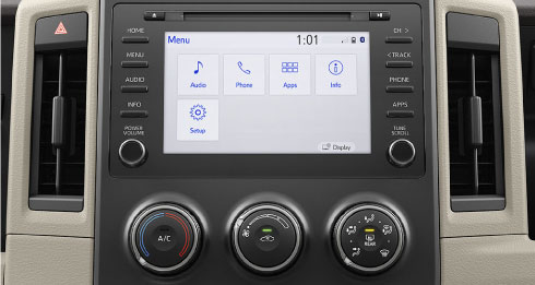 Inside Corolla XSE