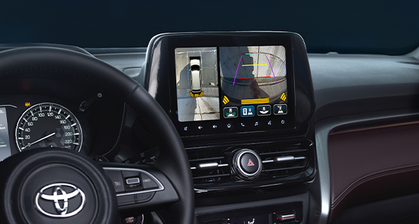Inside Corolla XSE